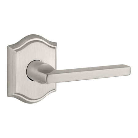 Baldwin Reserve Satin Nickel Door Levers PS.SQU.TAR.150